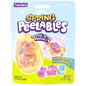 Frankford Easter Spring Peelables Gummy 2.5oz Peg Bag 10ct